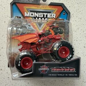 Spin Master Monster Jam Truck Bakugan Dragonoid 1/64 Truck Series 35 New
